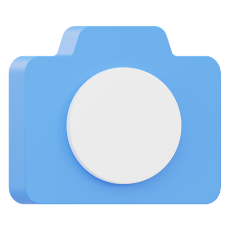 카메라  3D Icon