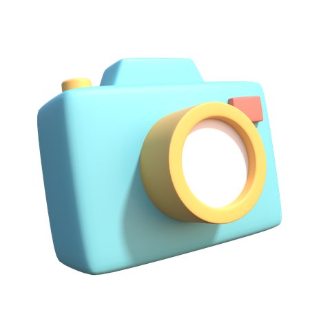 カメラ  3D Icon