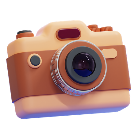 カメラ  3D Icon