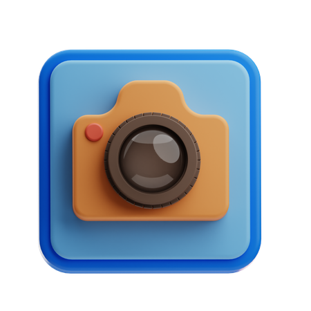 Camera  3D Icon