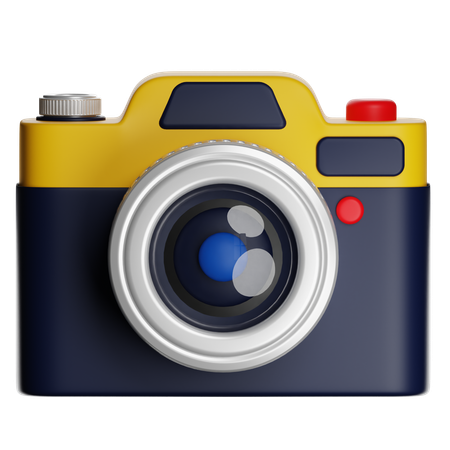 카메라  3D Icon
