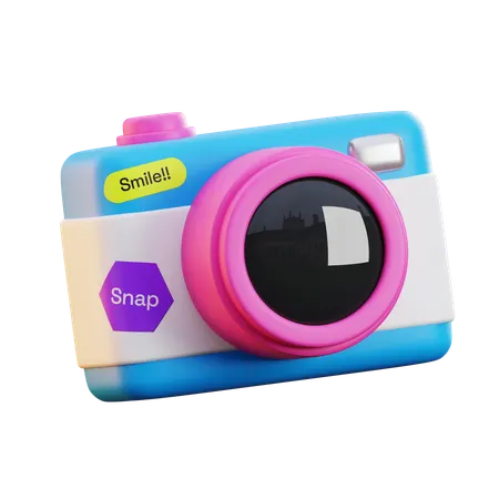 카메라  3D Icon
