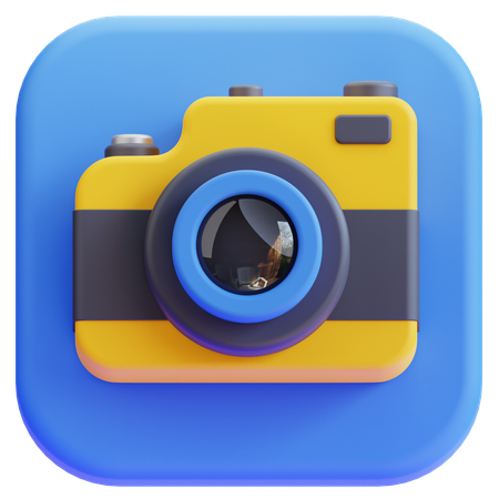 Caméra  3D Icon
