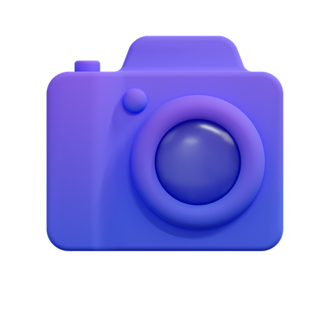 カメラ  3D Icon