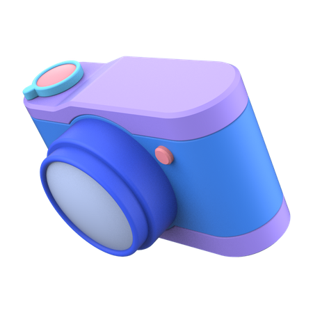 Camera 3D Illustration