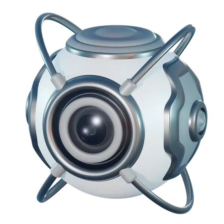 Câmera 360  3D Icon