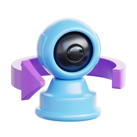 Câmera 360  3D Icon