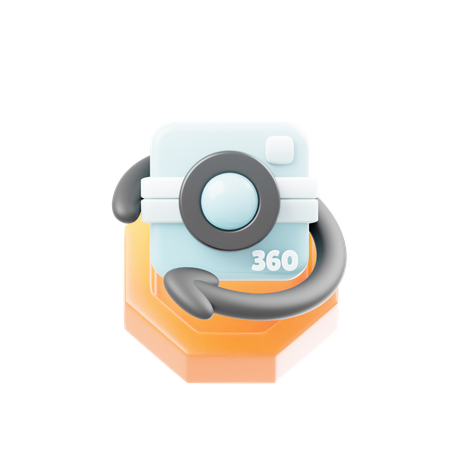 Caméra 360  3D Icon