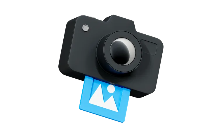 Camera  3D Icon