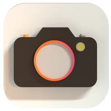 Camera  3D Icon