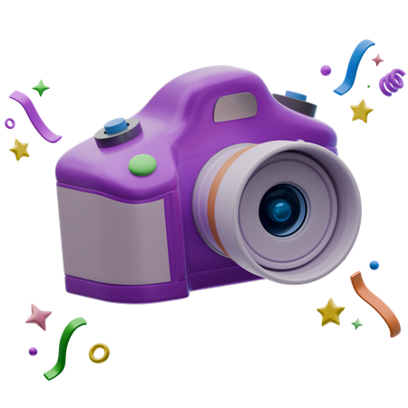 Camera  3D Icon