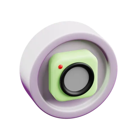 Camera  3D Icon