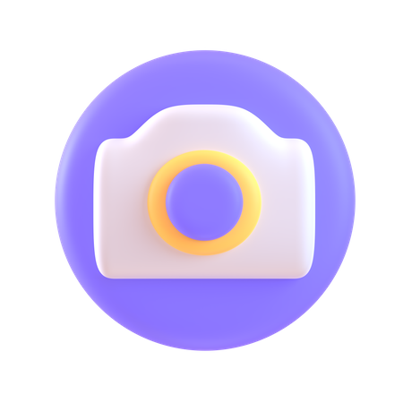 Camera  3D Icon