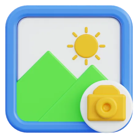 Camera  3D Icon