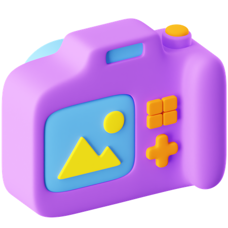 Camera  3D Icon