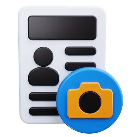 Camera  3D Icon