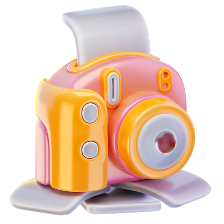 Câmera  3D Icon