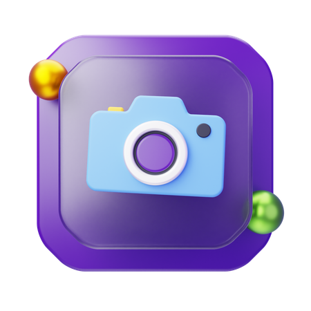 Caméra  3D Icon