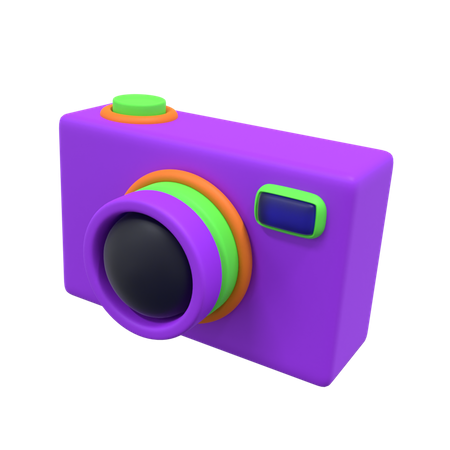Camera 3D Icon