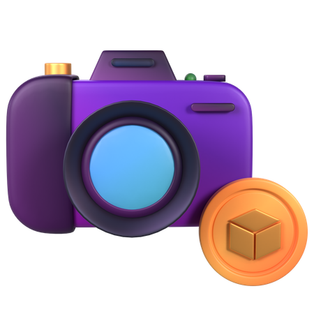 Câmera  3D Icon