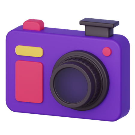 Caméra  3D Icon