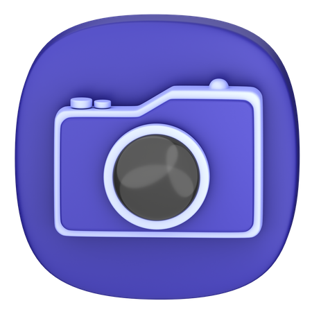 Câmera  3D Icon