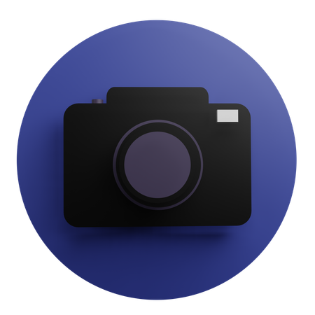 Camera  3D Icon