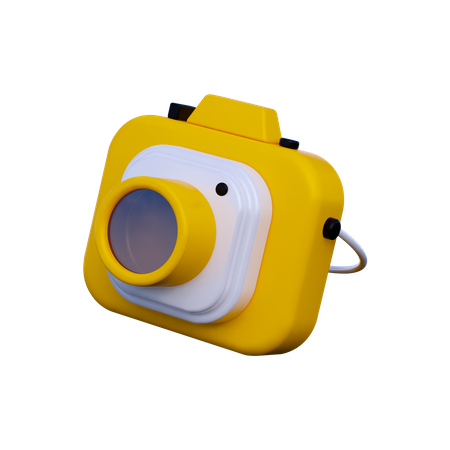 Camera  3D Illustration