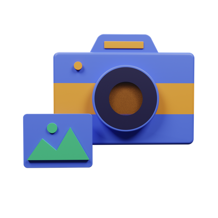 Camera  3D Illustration