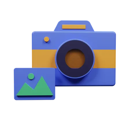 Camera  3D Illustration