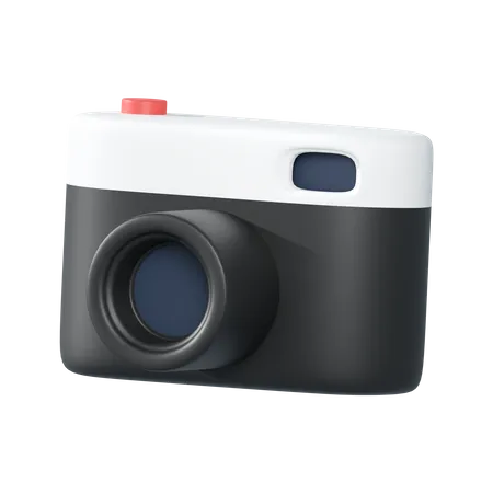 3 D Rendering Of Camera Icon Isolated 3D Illustration