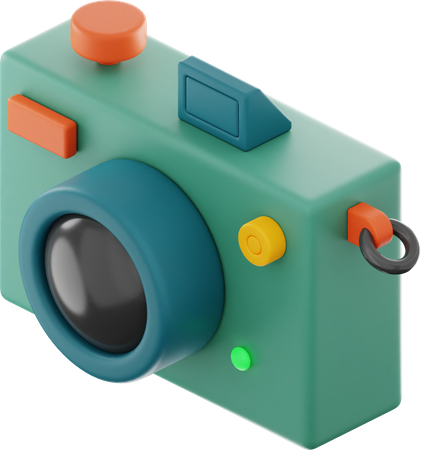 Camera  3D Illustration