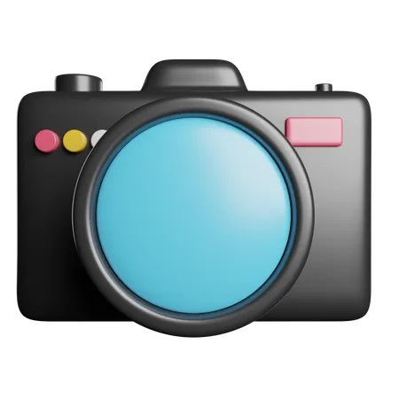 Camera Photography Video 3D Icon