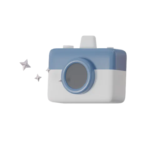 Minimalist Camaera 3 D Render 3D Icon
