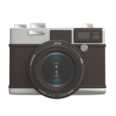 Camera Analog  3D Icon