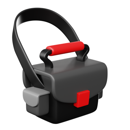 Camera Bag  3D Icon