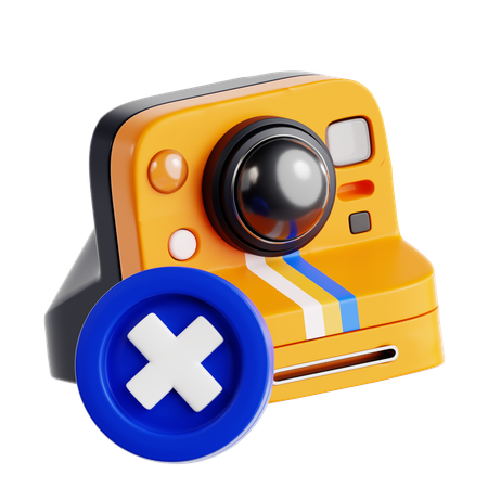 Camera Broken  3D Icon
