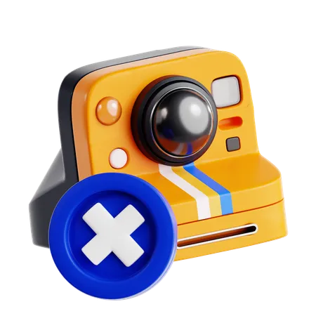 Appareil photo cassé  3D Icon