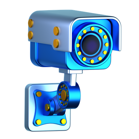 Câmera CFTV  3D Icon