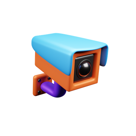 Câmera CFTV  3D Icon