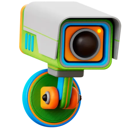 Câmera CFTV  3D Icon