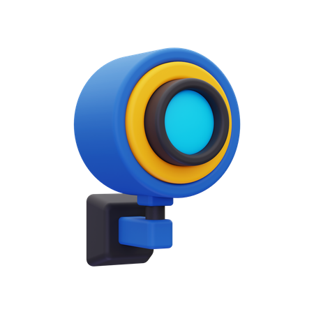 Câmera CFTV  3D Icon