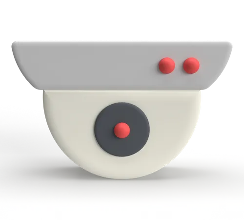 Câmera CFTV  3D Icon