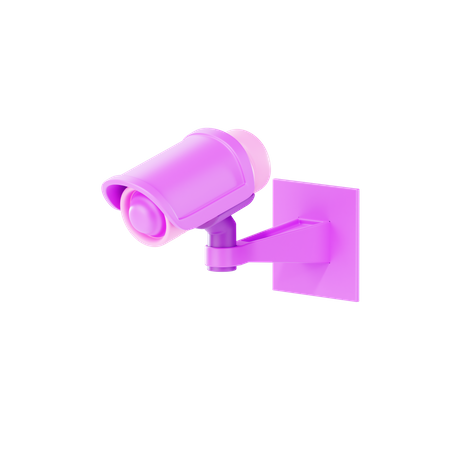 Câmera CFTV  3D Icon