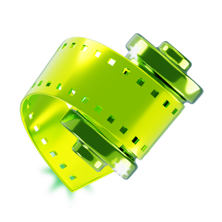 Camera Color Film  3D Icon