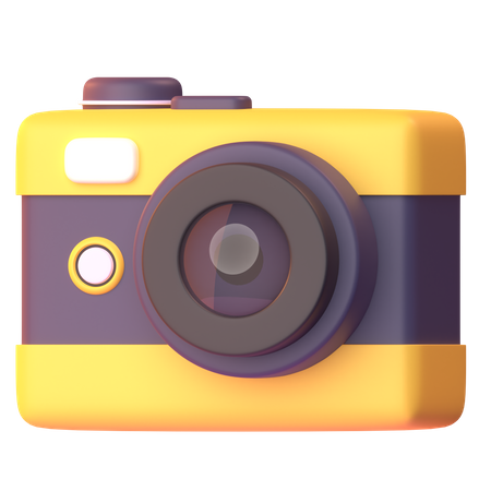 Câmera compacta  3D Icon