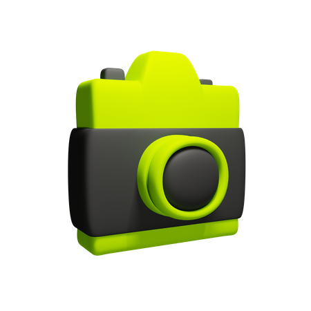 Câmera compacta  3D Icon