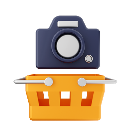 Compras de câmeras  3D Icon