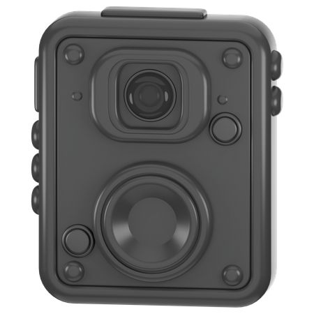 Câmera do corpo da polícia  3D Icon