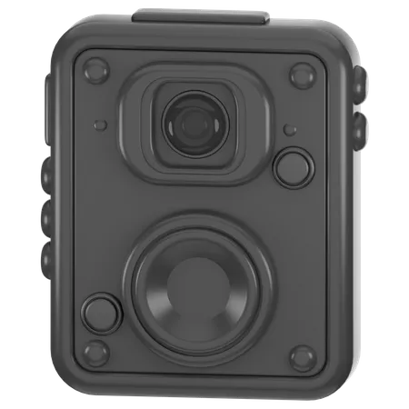 Câmera do corpo da polícia  3D Icon